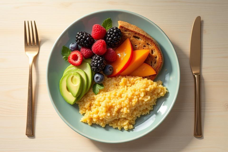 Zbalansowane śniadanie kontrola glikemii
